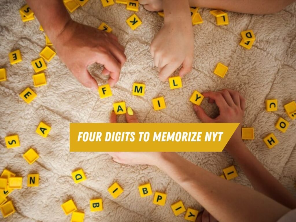 Four Digits To Memorize NYT Crossword And Clue Answer