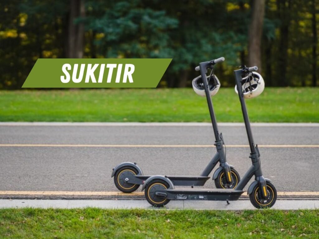 Sukıtır The Electric Scooter of Your Choice for a Sustainable